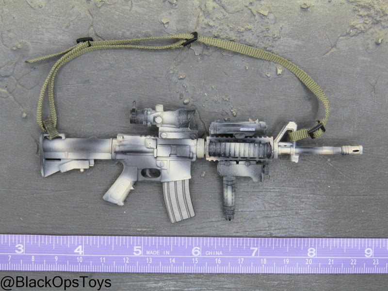 Load image into Gallery viewer, Camo M4 Assault Rifle w/Attachment Set
