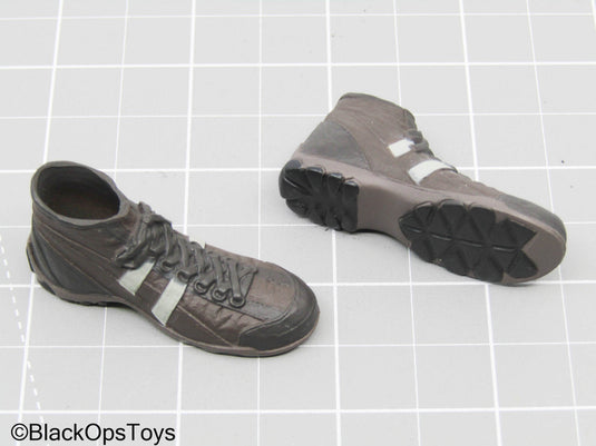The Dark Knight - The Joker Brown Shoes (Foot Type) (Hot Toys)