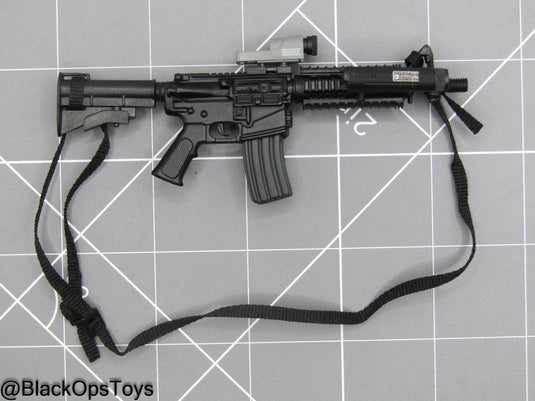 Custom Metal CQB M4 Carbine Rifle w/Attachment Set