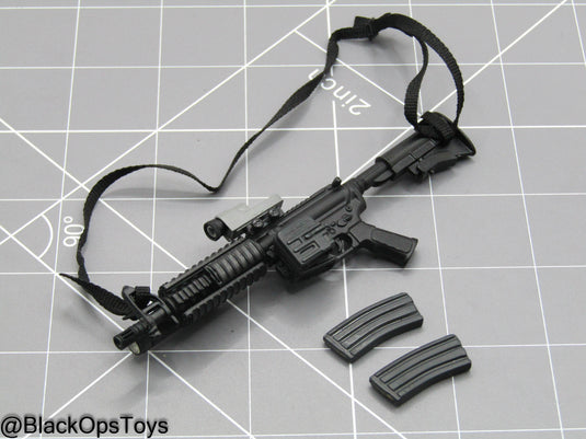 Custom Metal CQB M4 Carbine Rifle w/Attachment Set