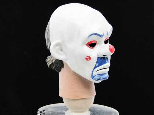 The Dark Knight - The Joker Bank Robber Clown Masked Headsculpt