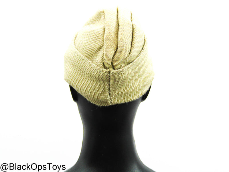 Load image into Gallery viewer, Khaki USMC Garrison Cap
