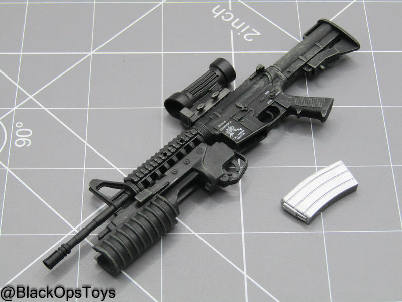 Load image into Gallery viewer, M4 Carbine Rifle w/Scope &amp; Grenade Launcher
