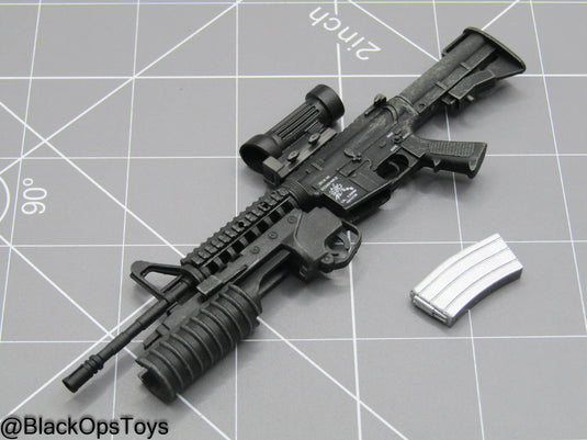 M4 Carbine Rifle w/Scope & Grenade Launcher
