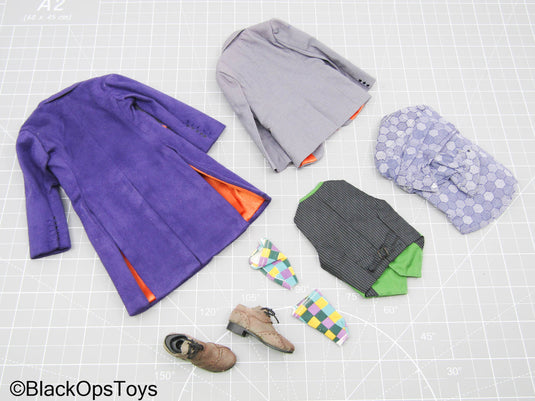 Batman - The Dark Knight - The Joker Full Purple Coat Outfit