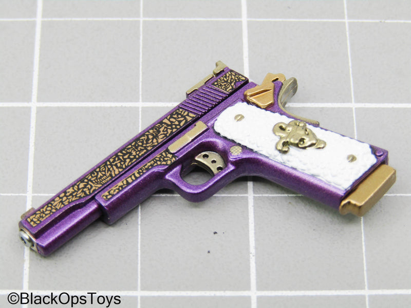 Load image into Gallery viewer, Suicide Squad - The Joker Colt M1911 Purple Pistol (Hot Toys)
