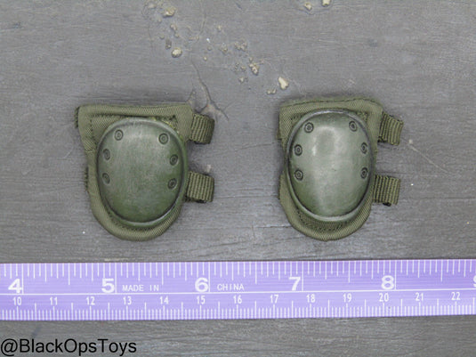 SWAT Team Sheriff Chuck - OD Green Knee Pads