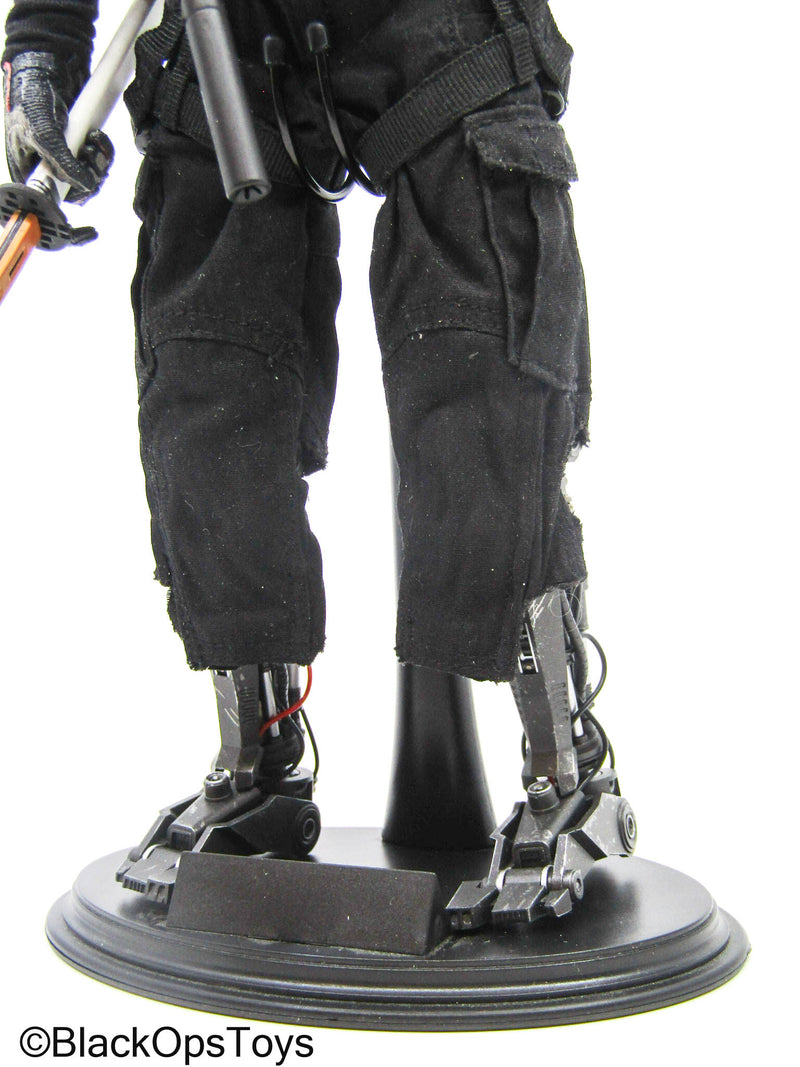 Load image into Gallery viewer, Custom Darth Maul w/Robot Legs, H&amp;K MP7 SMG, Katana &amp; Accessories
