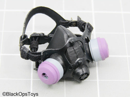 Purple Half-Face Respirator Mask