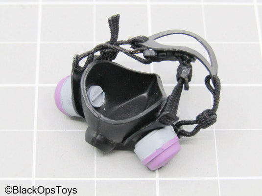 Purple Half-Face Respirator Mask