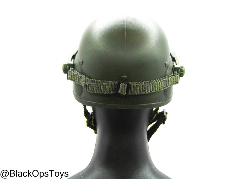 Load image into Gallery viewer, SWAT Team Sheriff Chuck - OD Green Helmet w/Goggles
