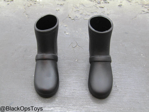 US Navy SEAL Stan - Black Diving Boots (Foot Type)