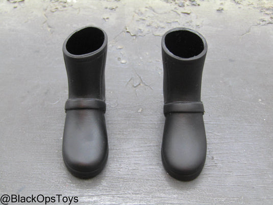 US Navy SEAL Stan - Black Diving Boots (Foot Type)