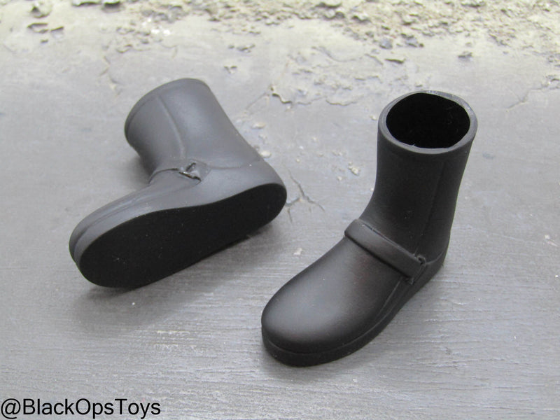 Load image into Gallery viewer, US Navy SEAL Stan - Black Diving Boots (Foot Type)
