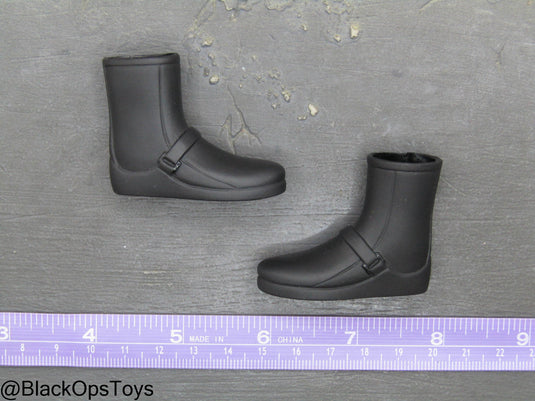 US Navy SEAL Stan - Black Diving Boots (Foot Type)