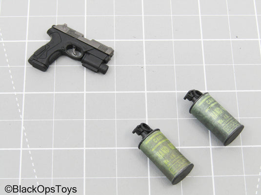 RE5 - Jill Valentine - Pistol w/Grenade Set (Hot Toys)