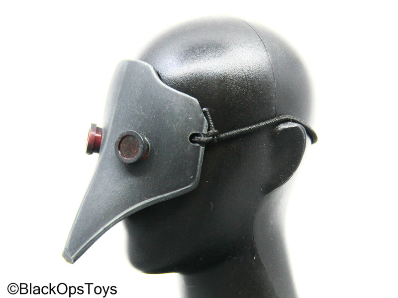 Load image into Gallery viewer, RE5 - Jill Valentine - Black Plague Doctor Mask (Hot Toys)
