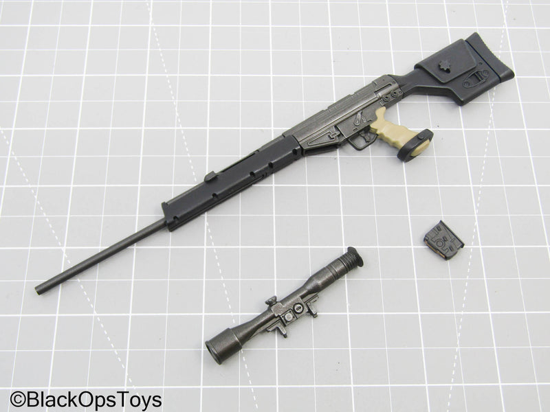 Load image into Gallery viewer, RE5 - Jill Valentine (Battle Suit) - Sniper Rifle (Hot Toys)
