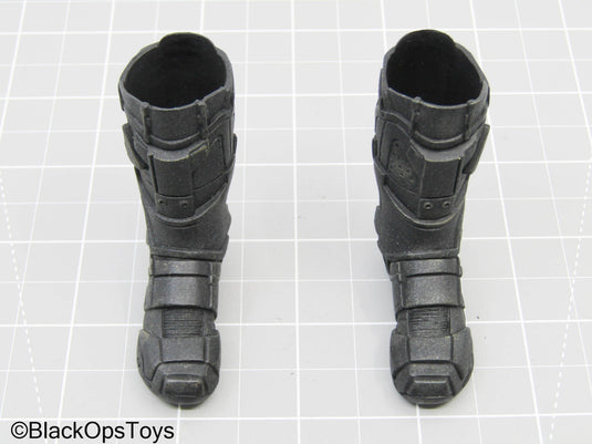 X-Men - Wolverine - Knee Armor & Boots (Peg Type) (Hot Toys)