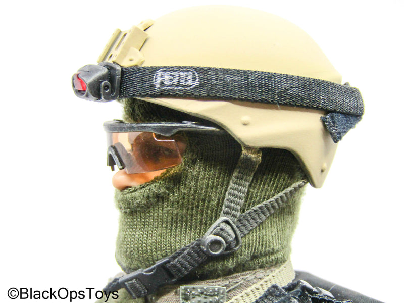 Load image into Gallery viewer, Male Full Dressed Navy SEAL Uniform w/H&amp;K MP5 SMG &amp; Accessories
