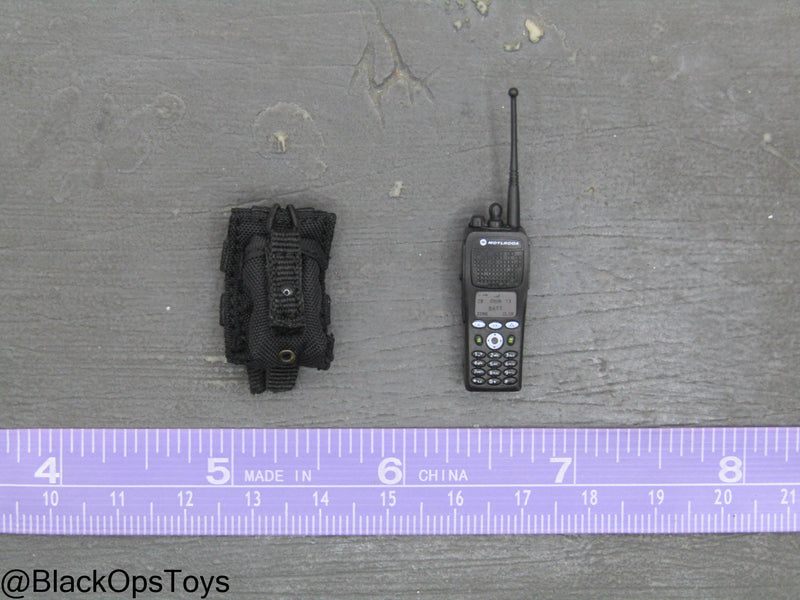 Load image into Gallery viewer, Russian SOBR Granit - Black MOLLE Pouch w/Radio
