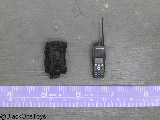 Russian SOBR Granit - Black MOLLE Pouch w/Radio