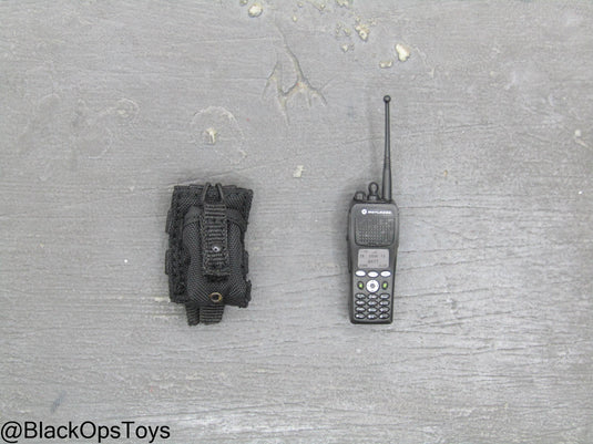 Russian SOBR Granit - Black MOLLE Pouch w/Radio