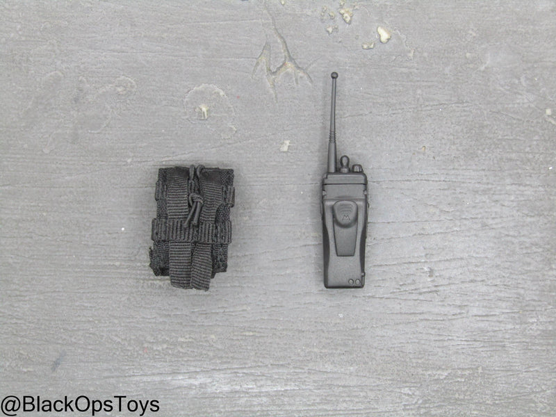 Load image into Gallery viewer, Russian SOBR Granit - Black MOLLE Pouch w/Radio
