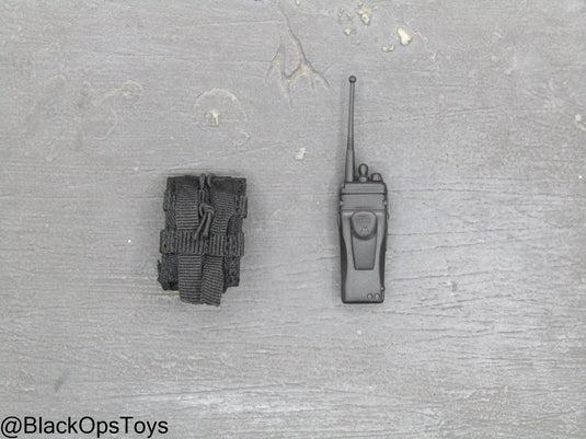 Russian SOBR Granit - Black MOLLE Pouch w/Radio