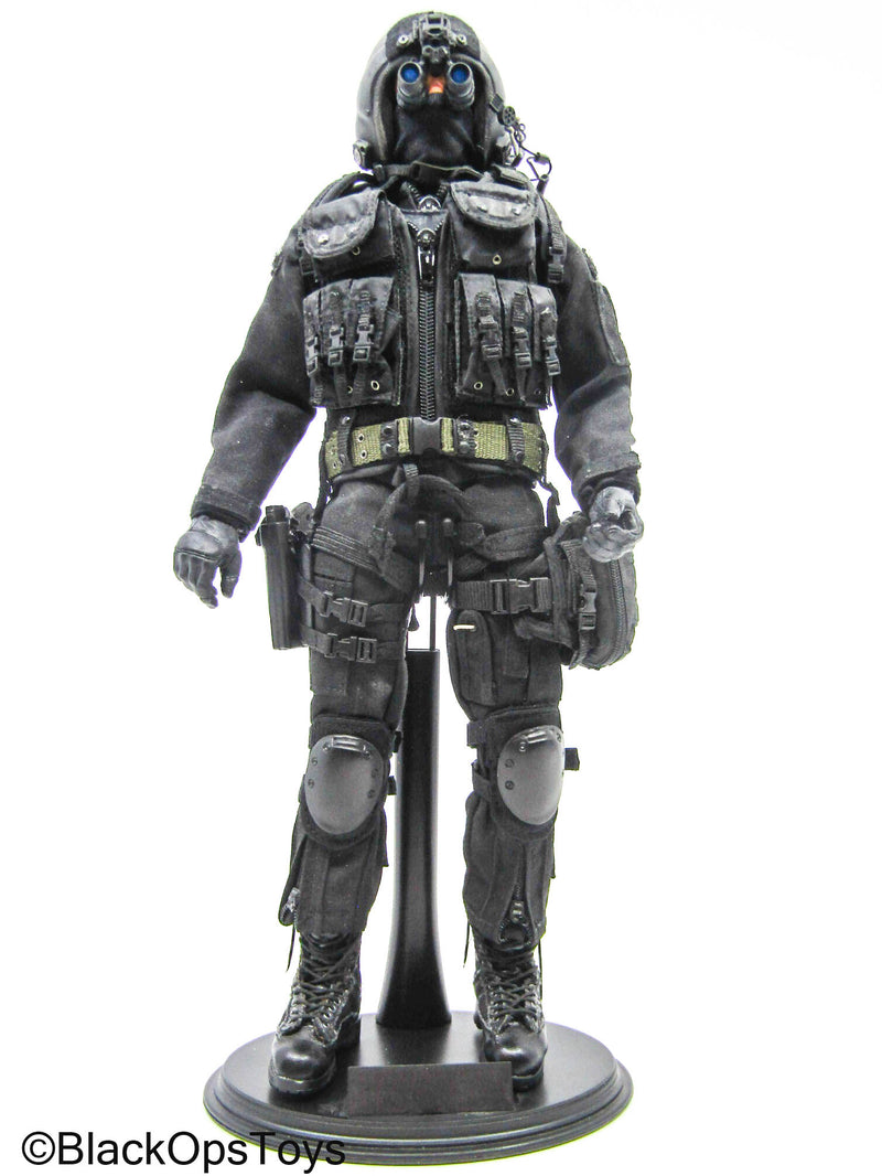 Load image into Gallery viewer, Male Full Dressed Black Ops Uniform w/Pistol &amp; Accessories
