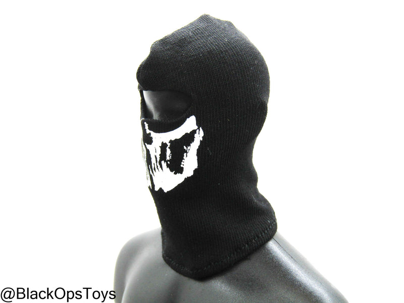 Load image into Gallery viewer, Russian SOBR Granit - Black Balaclava w/Skull Decal
