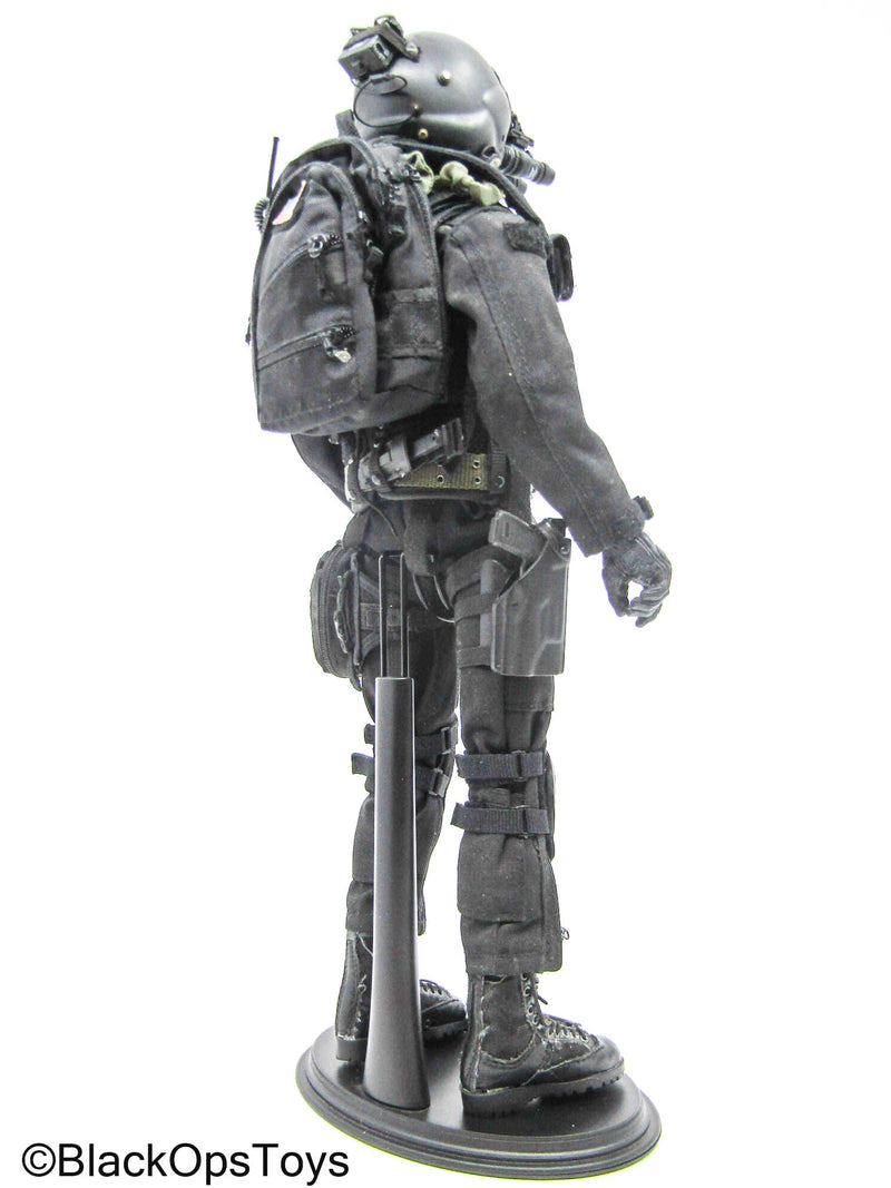Load image into Gallery viewer, Male Full Dressed Black Ops Uniform w/Pistol &amp; Accessories

