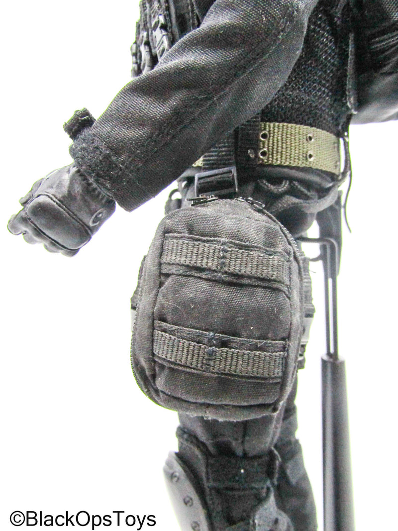 Load image into Gallery viewer, Male Full Dressed Black Ops Uniform w/Pistol &amp; Accessories
