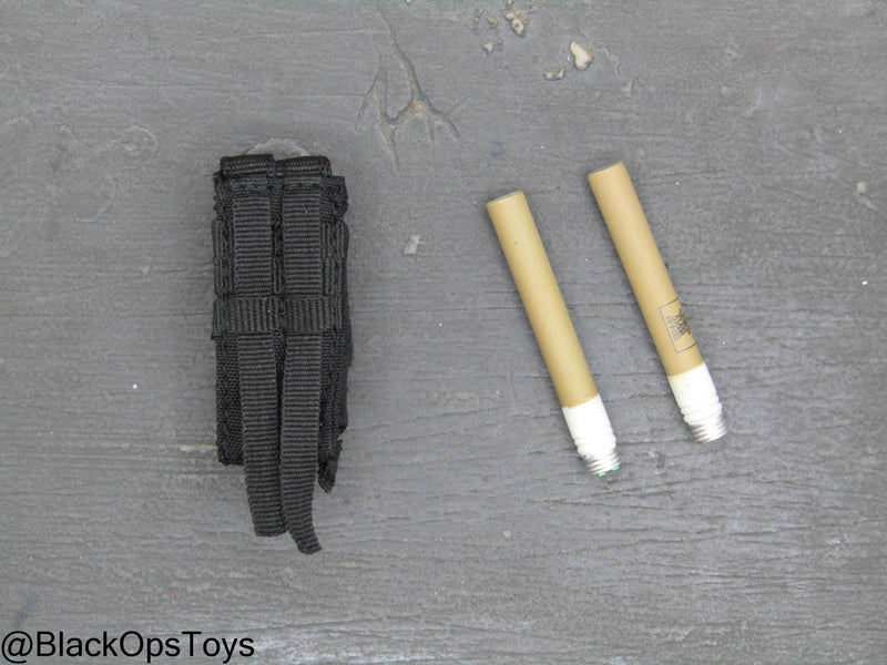 Load image into Gallery viewer, Russian SOBR Granit - Black MOLLE Pouch w/Flares
