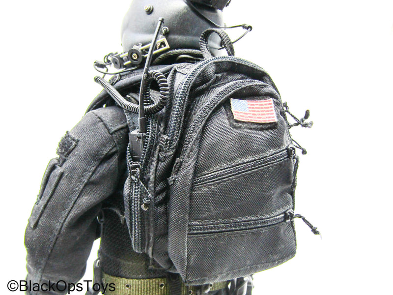 Load image into Gallery viewer, Male Full Dressed Black Ops Uniform w/Pistol &amp; Accessories
