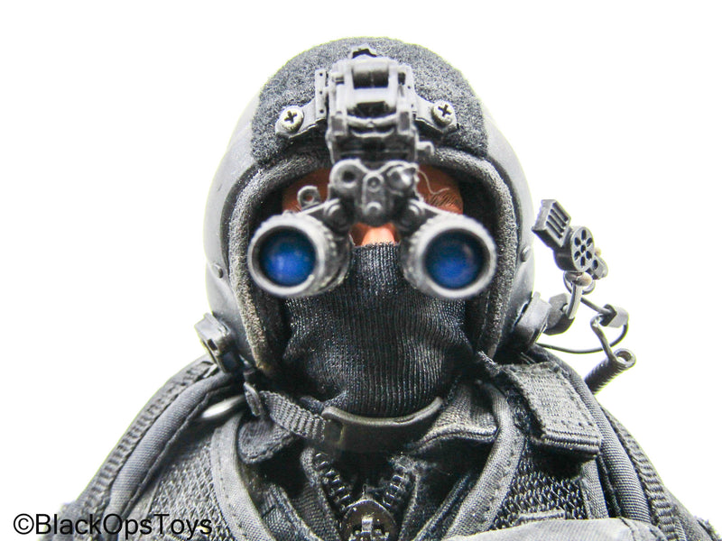 Load image into Gallery viewer, Male Full Dressed Black Ops Uniform w/Pistol &amp; Accessories
