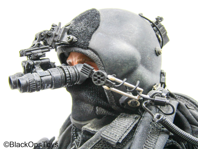 Load image into Gallery viewer, Male Full Dressed Black Ops Uniform w/Pistol &amp; Accessories
