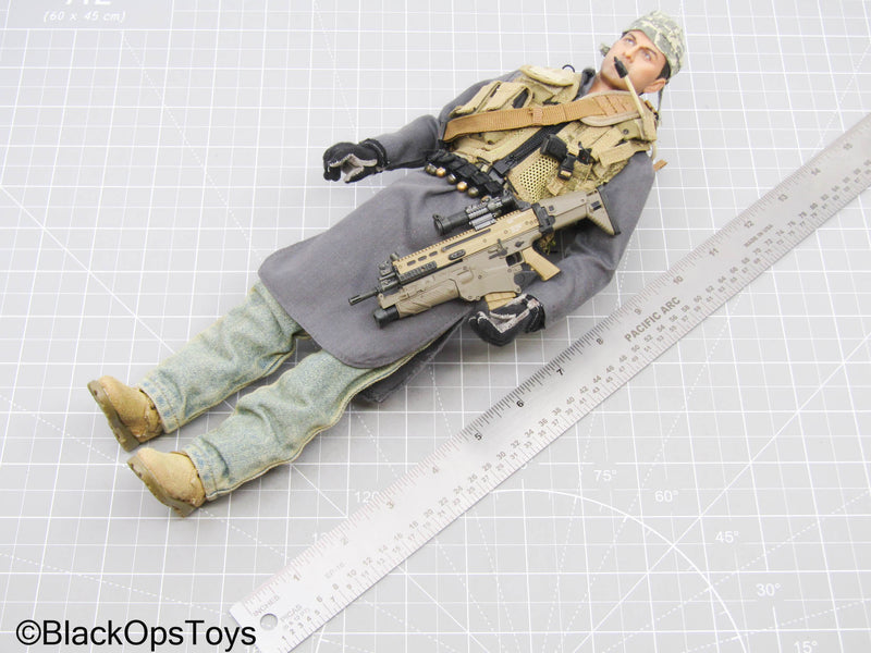 Load image into Gallery viewer, Male Full Dressed CIA SAD Uniform w/FN SCAR AR &amp; Accessories

