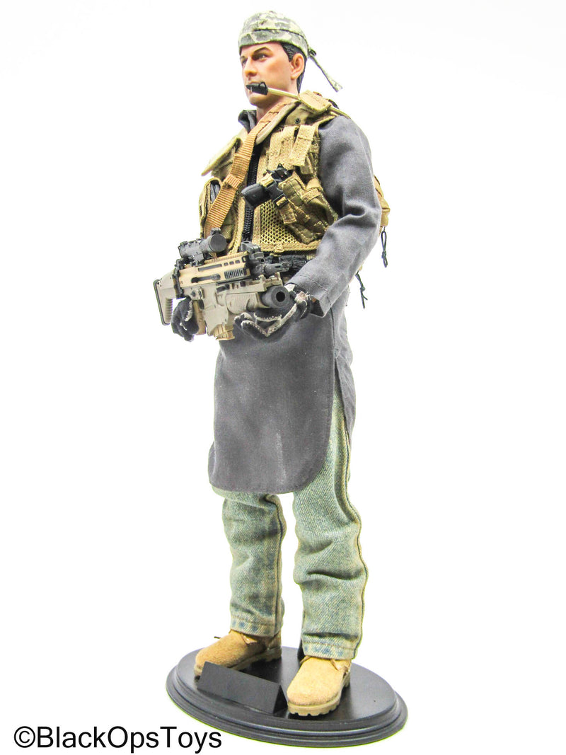Load image into Gallery viewer, Male Full Dressed CIA SAD Uniform w/FN SCAR AR &amp; Accessories
