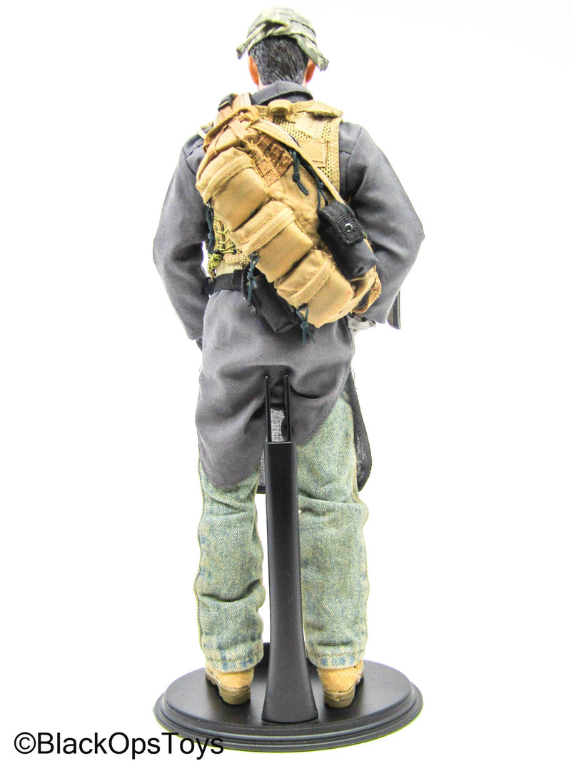 Load image into Gallery viewer, Male Full Dressed CIA SAD Uniform w/FN SCAR AR &amp; Accessories
