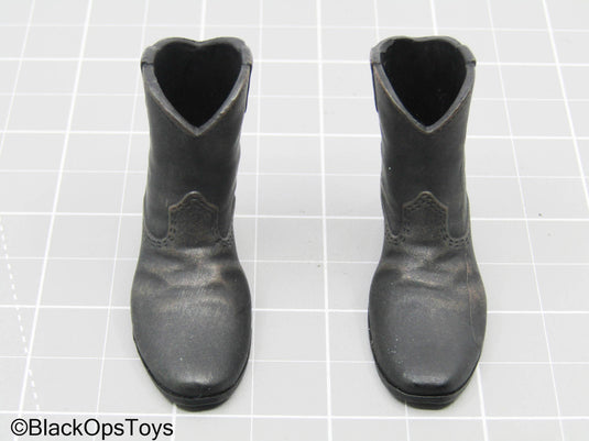 Wolverine - X-Men Origins - Black Boots (Peg Type) (Hot Toys)