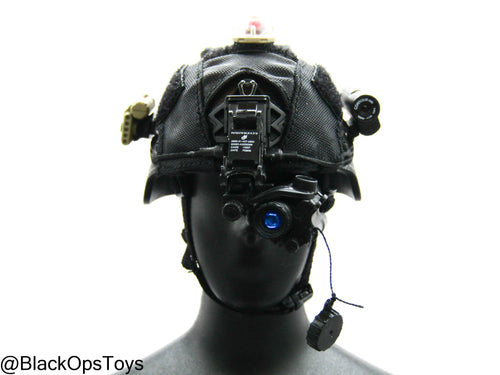 Russian SOBR Granit - Black Helmet w/Attachment Set