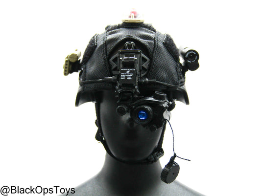 Russian SOBR Granit - Black Helmet w/Attachment Set