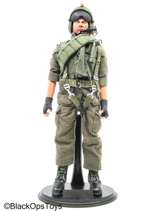 Male Full Dressed OD Green Uniform w/Headsculpt & Side Saddle