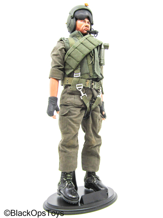 Male Full Dressed OD Green Uniform w/Headsculpt & Side Saddle