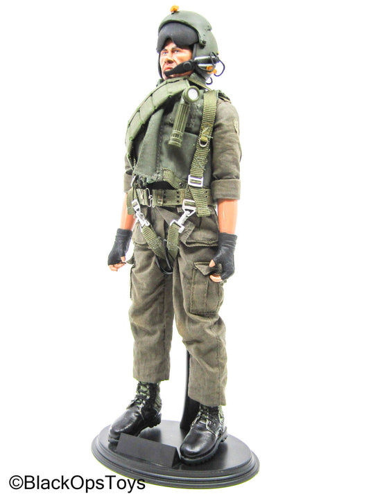 Male Full Dressed OD Green Uniform w/Headsculpt & Side Saddle