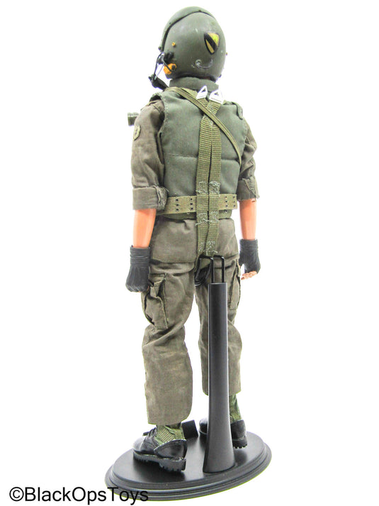 Male Full Dressed OD Green Uniform w/Headsculpt & Side Saddle