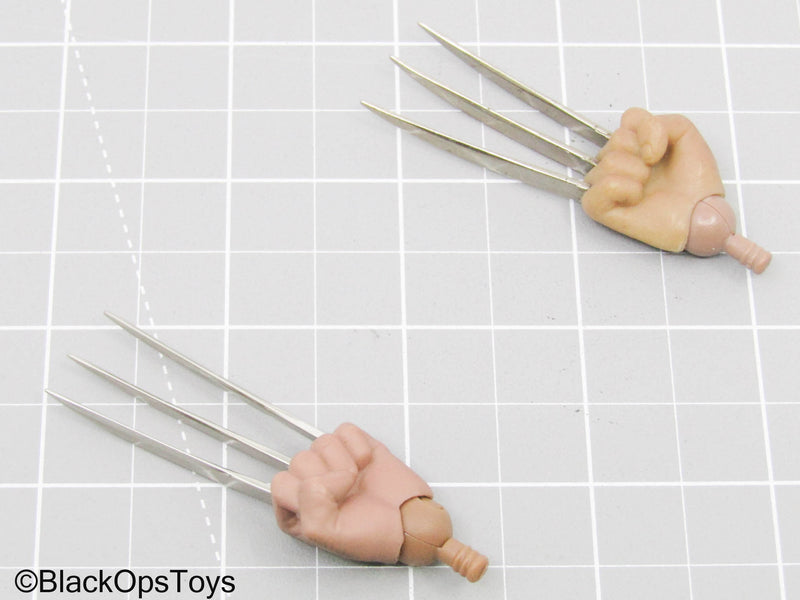 Load image into Gallery viewer, Wolverine - Metal Claw Hands w/Pegs
