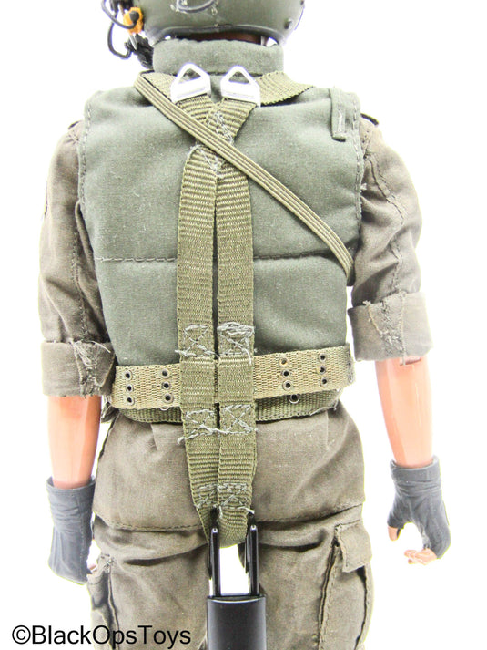 Male Full Dressed OD Green Uniform w/Headsculpt & Side Saddle