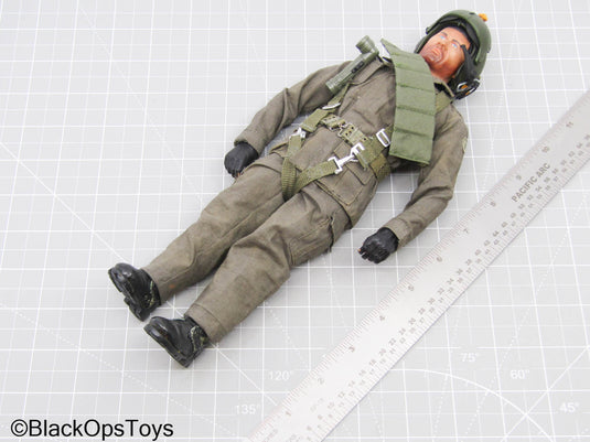 Male Full Dressed OD Green Uniform w/Headsculpt & Side Saddle